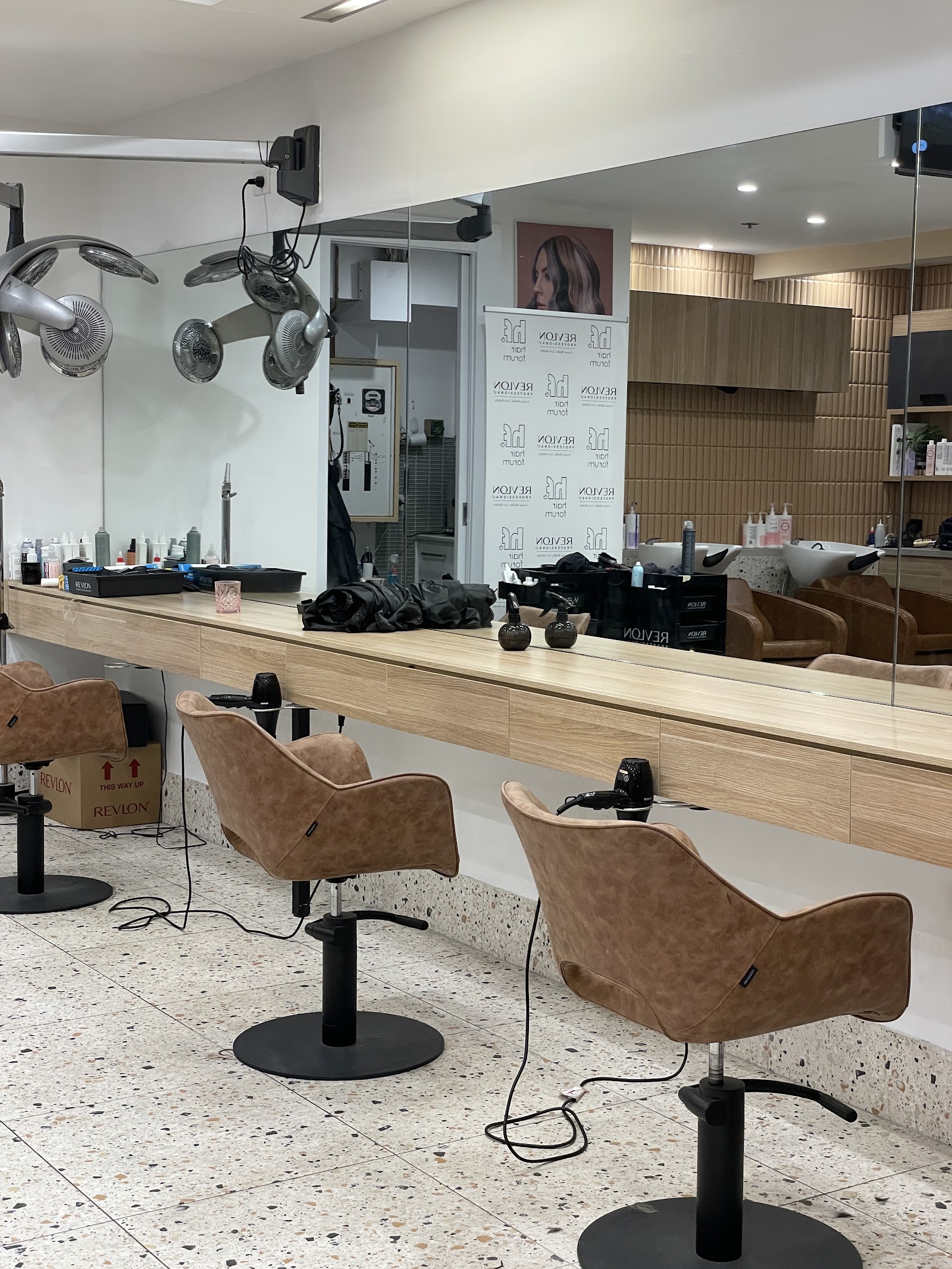 Hair Forum salon interior, Rundle Mall Adelaide